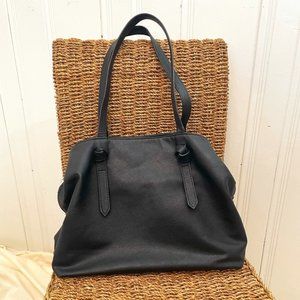 🧡 Sonoma Large Black Purse Pockets Knotted Design